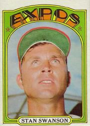 1972 Topps Baseball Cards      331     Stan Swanson RC